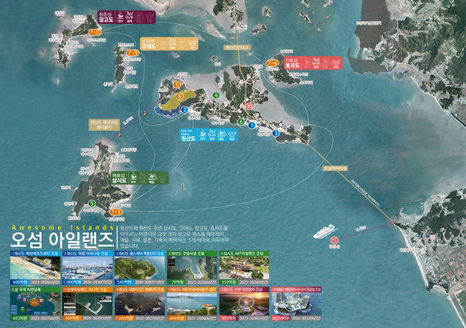 보령시 원산도 오섬아일랜즈, 제1회 공공브랜드 대상 수상