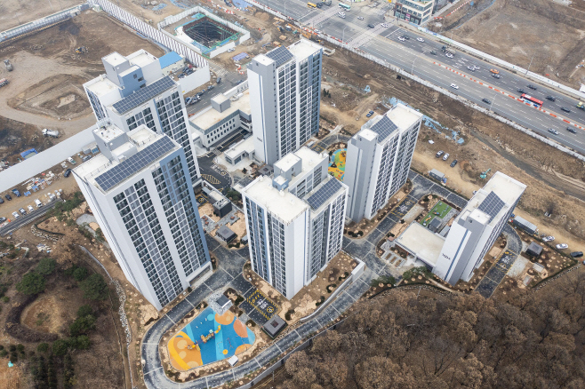 [관련사진] 과천S-10블록 단지전경