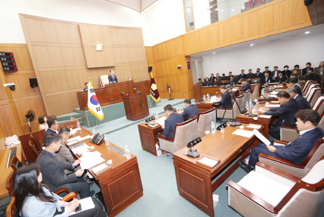 제2차 정례회 폐회