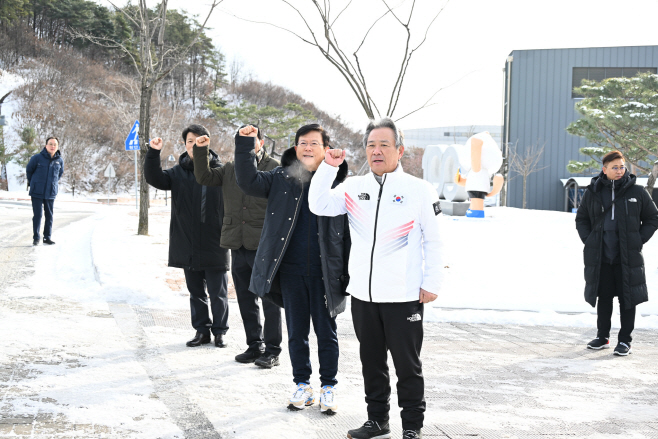 국가대표 선수단 ‘원 팀 코리아 캠프’ 실시 사진