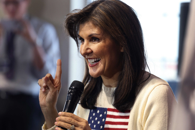 US-PRESIDENTIAL-CANDIDATE-NIKKI-HALEY-CAMPAIGNS-IN-IOWA-AHEAD-OF