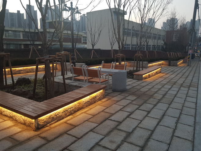 남동구_원도심 유휴 시유지 붉은고개 쉼터로 새롭게 조성