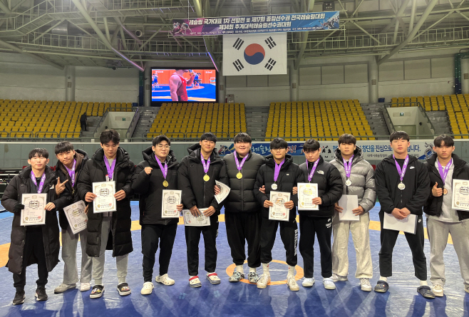 백석대 레슬링팀, 제34회