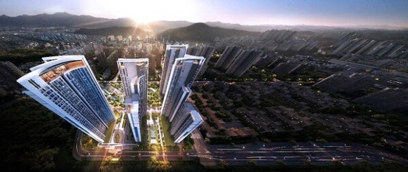 더샵 퍼스트원 조감도