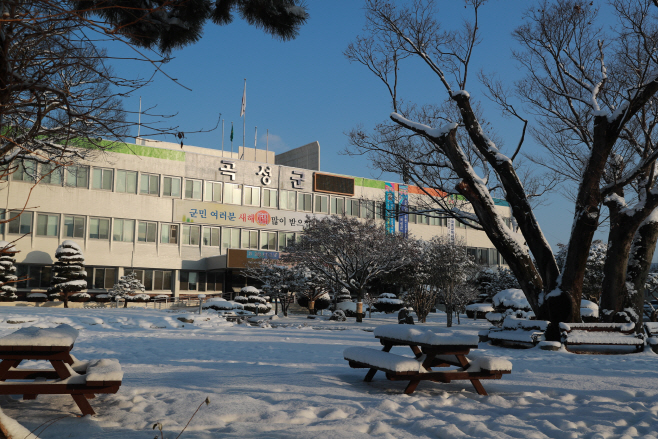 곡성군청 겨울