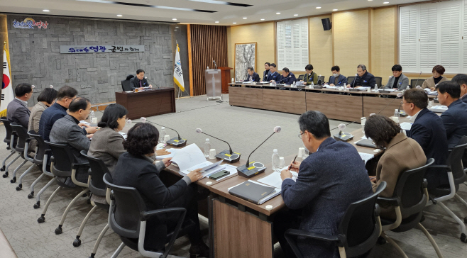 국비 건의사업 발굴 보고회 개최