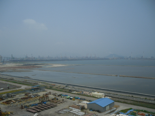 동호안 매립지와 공유수면