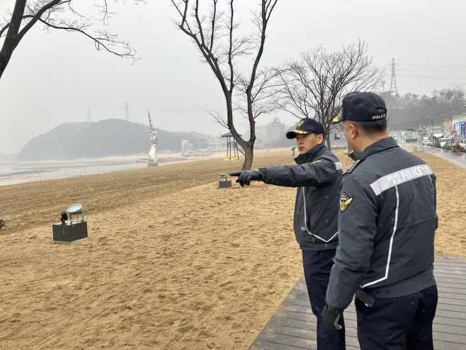 평택해경, 연말연시 해상.연안 현장점검