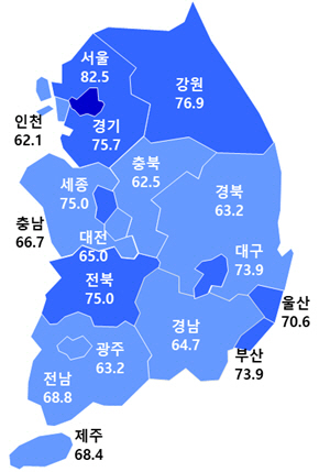 2024년 1월 아파트분양전망지수