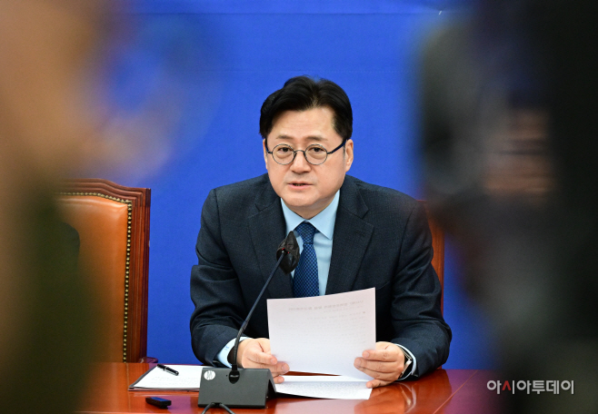 [포토] 홍익표 '독도 영유권 분쟁 발언 신원식 장관 과감히 파면해야'
