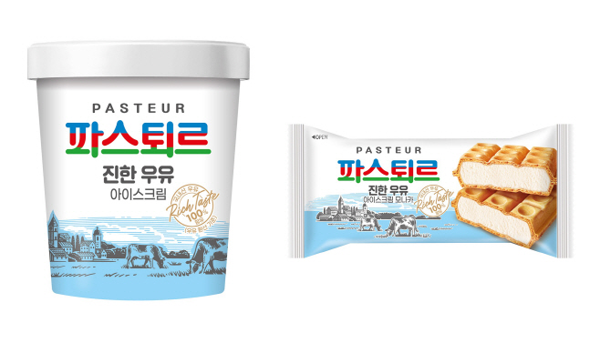 사진_파스퇴르 진한우유 아이스크림 2종 이미지