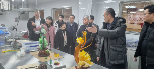혜전대, 호텔조리계열 중식전공 중국에서 졸업작품전 개최