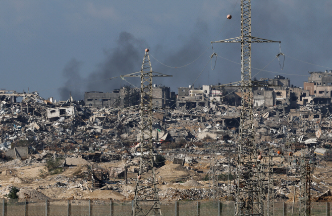 ISRAEL-PALESTINIANS/GAZA <YONHAP NO-3894> (REUTERS)