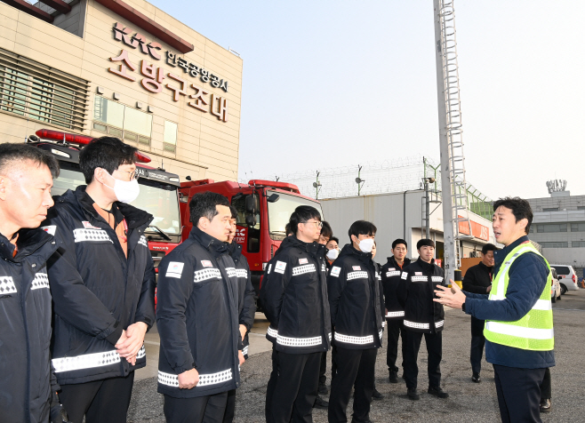(붙임사진2) 김포공항 소방대 점검
