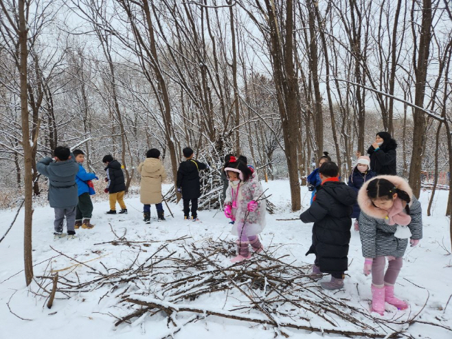 암사 동식물 겨울나기