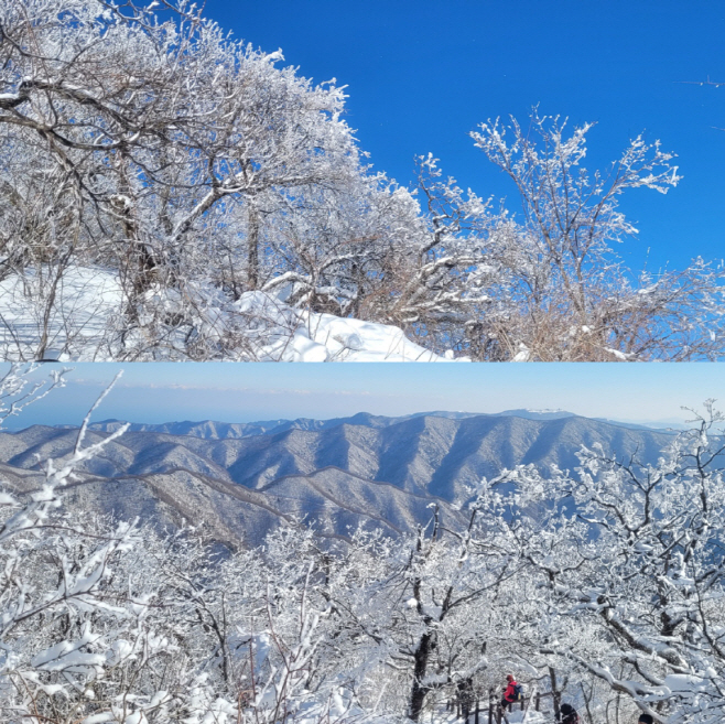 오대산국립공원 비로봉