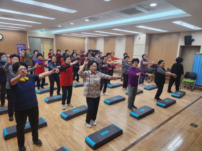 영양군보건소, 신나는 운동교실 운영