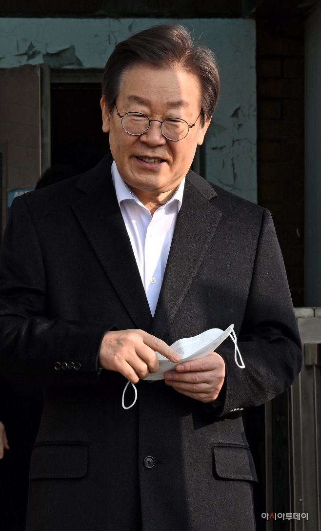 이재명 대표 퇴원