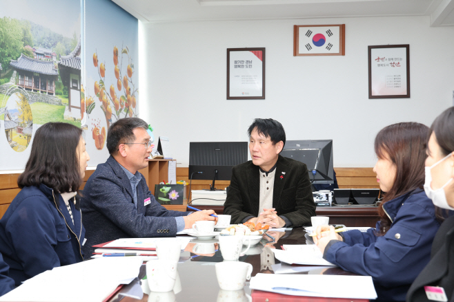 0110허대양 함안부군수,읍면 순시로 열린 행정 발걸음2