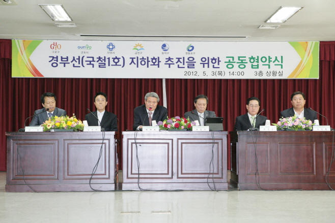 안양시 경부선 지하화 추진1