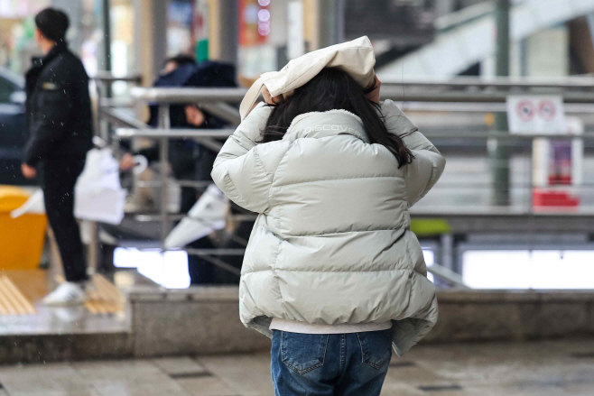 우산이 없어서