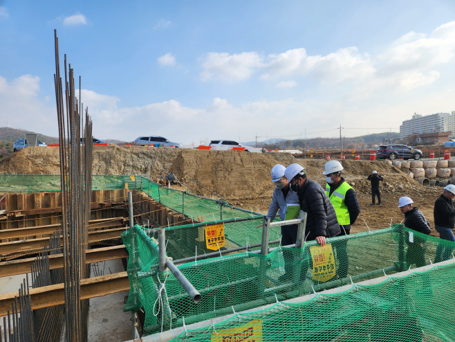 충남도 동절기 대비 건설현장 품질·안전 점검