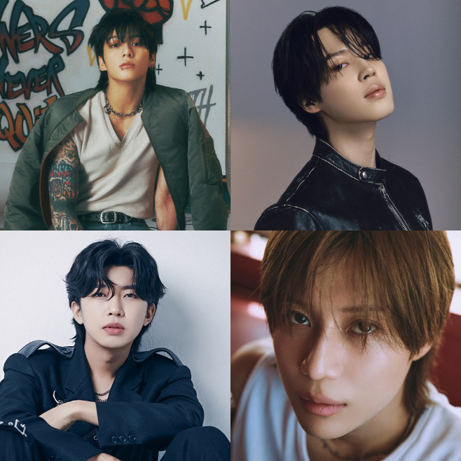 (0118) 사진1 = 정국, 지민, 임영웅, 태민