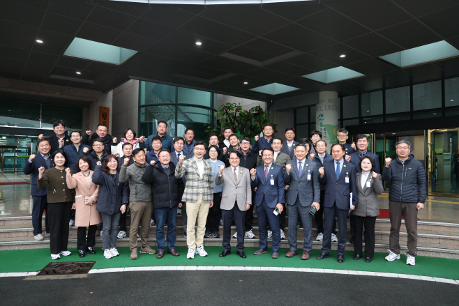 전남 보성군청 직원, 청도군 우수 벤치마킹 방문