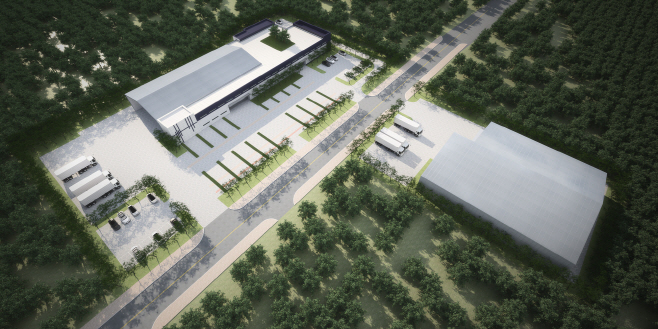 3.스마트 수산가공 종합단지 조감도(버드뷰 1)