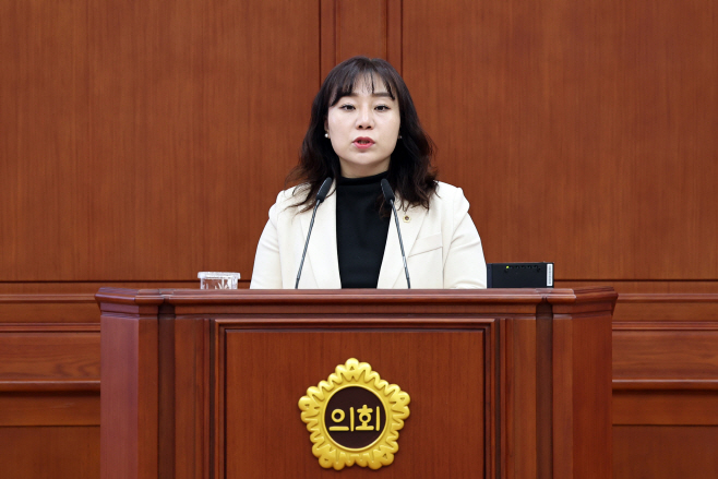 제275회 임시회 제1차 본회의 김민숙의원 5분발언