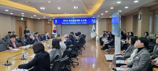 평택시, 2024년 주요업무계획 보고회 개최