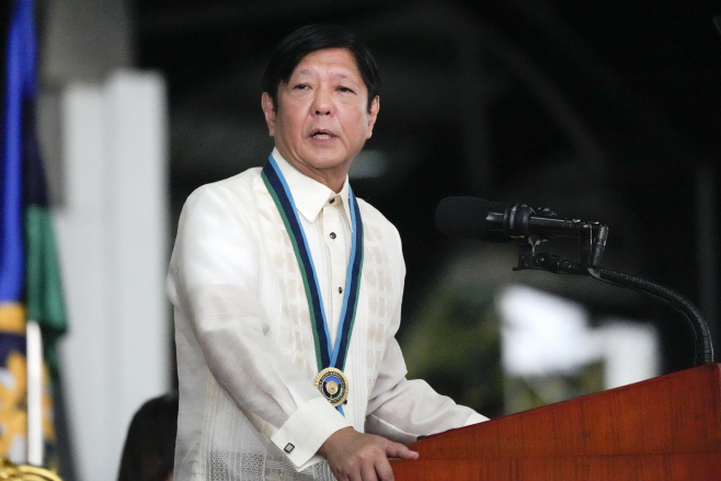 Philippines Marcos Taiwan <YONHAP NO-1287> (AP)