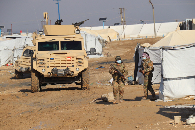 SYRIA REFUGEES SDF SEARCH OPERATION