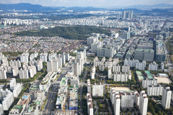 1기 신도시 고양시 일산 전경