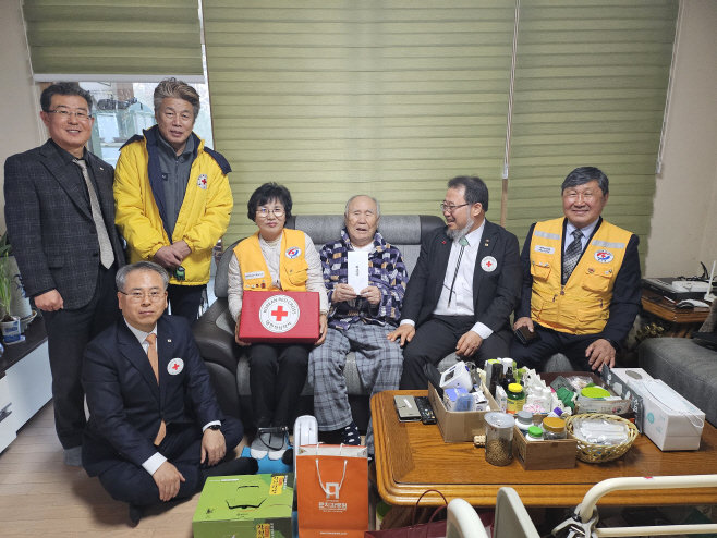 대한적십자사 충남지사, 설맞이 이산가족 위로 방문