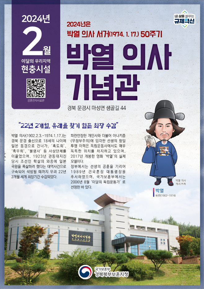 2월 현충시설 사진_박열