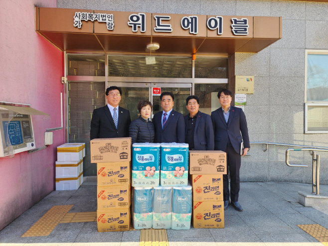 위드에이블(곽세훈의장, 황철용행정복지위원장, 김영동의원)