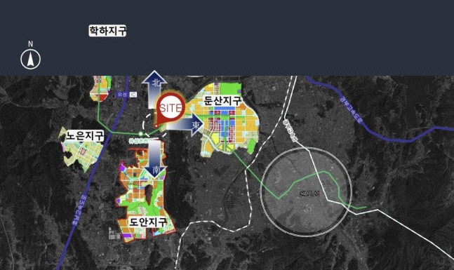 코오롱글로벌 대전 봉명 사업 입지