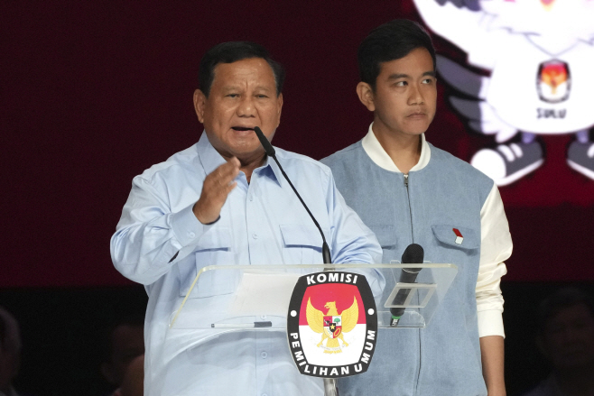 Indonesia Election <YONHAP NO-0357> (AP)