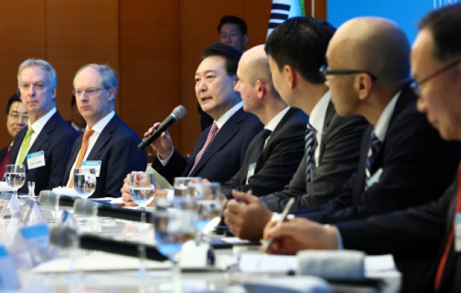 윤석열 대통령, 외국인 투자기업 대표 오찬 발언