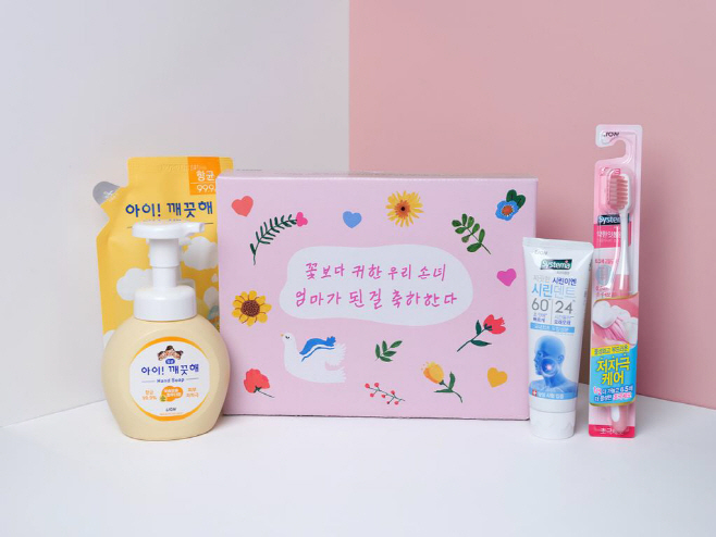 임신부+위생용품+4종+및+패키지