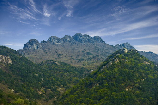 팔영산 전경