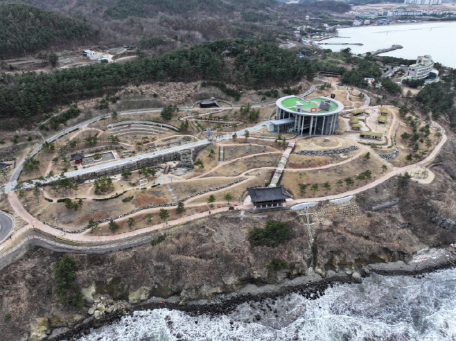 포항시립박물관이 들어설 예정인 연오랑세오녀테마파크/포항시