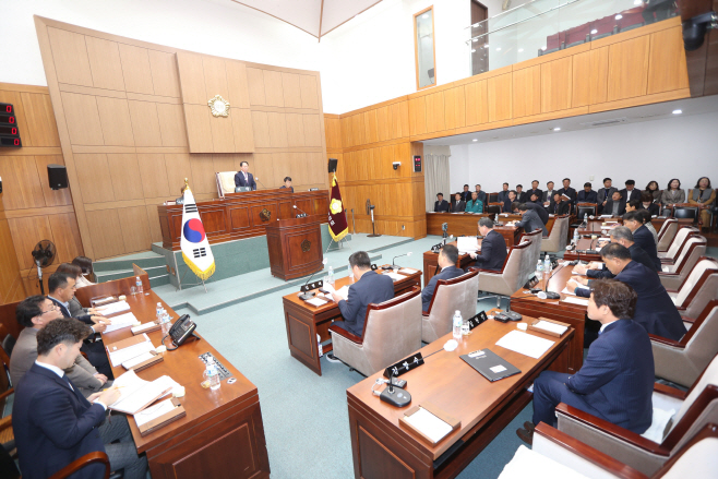 임시회 폐회