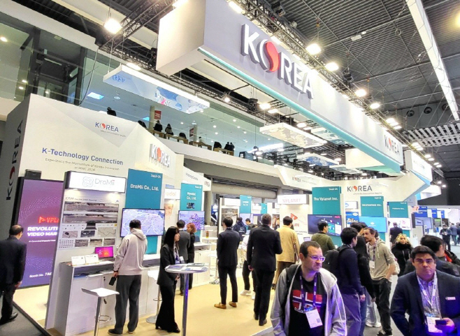 코트라 MWC 통합한국관
