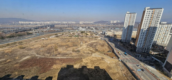 고덕강일3단지 부지 전경