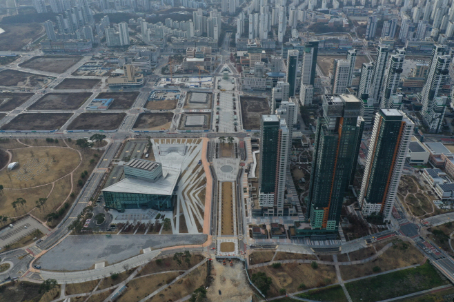 도시상징광장 전경(소상공인과)