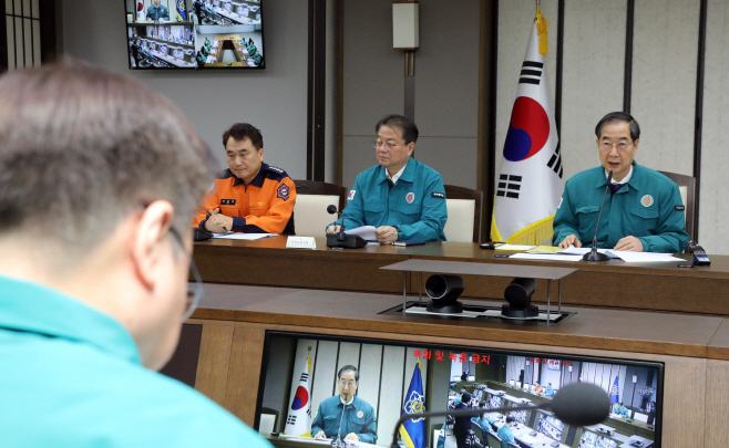한덕수 총리, 의사 집단행동 대응 중대본 발언