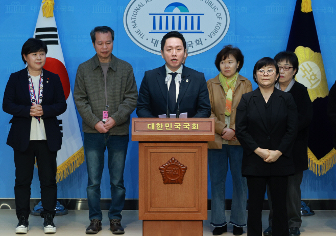 민주연합 비례대표 후보 지원한 임태훈
