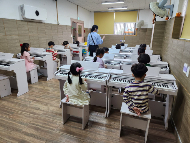 (재)광양시어린이보육재단, 어린이 1인 1악기 예술교육 지원
